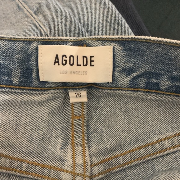 Agolde 90’s Pinch Waist High Rise Straight Jeans - Picture 9 of 10